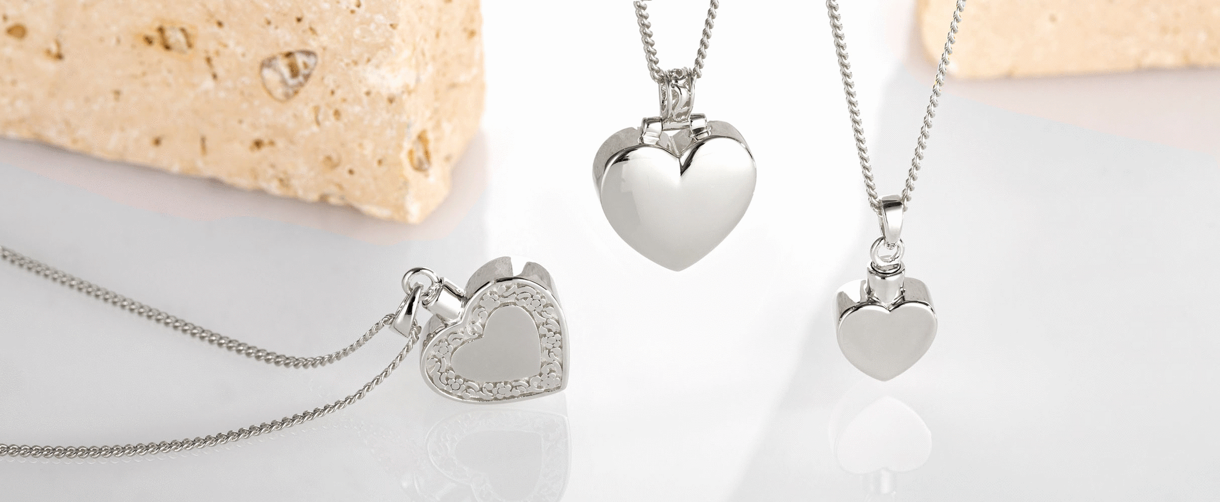 Ashlocks Silver Cremation Jewellery