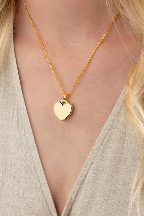 In My Heart Keepsake Pendant (Sterling Silver)