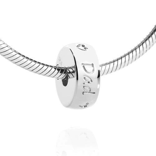 Dad Charm for Ashes open Fits Pandora