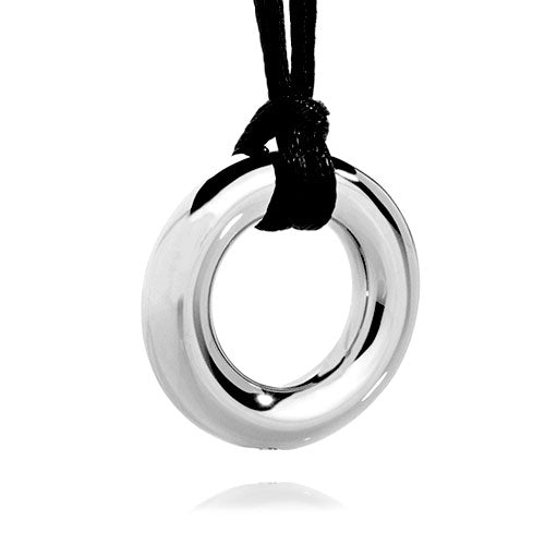 Eternity Cremation Necklace White Gold