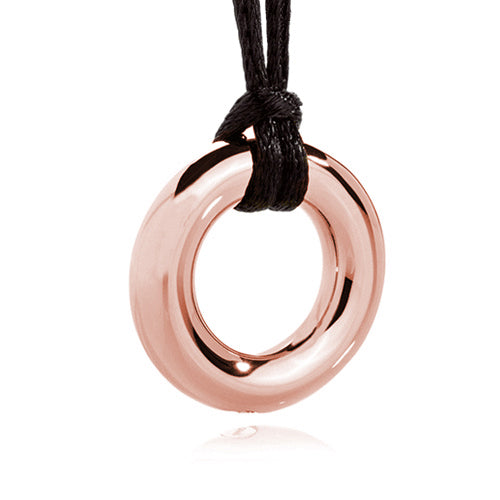 Eternity Cremation Necklace Rose Gold