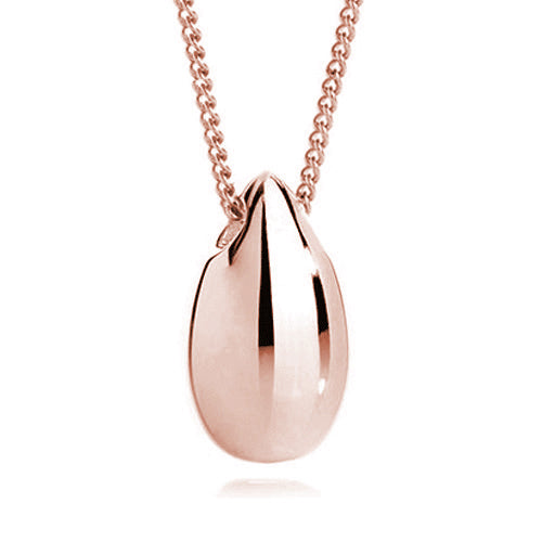 Teardrop Pendant for Ashes Rose Gold