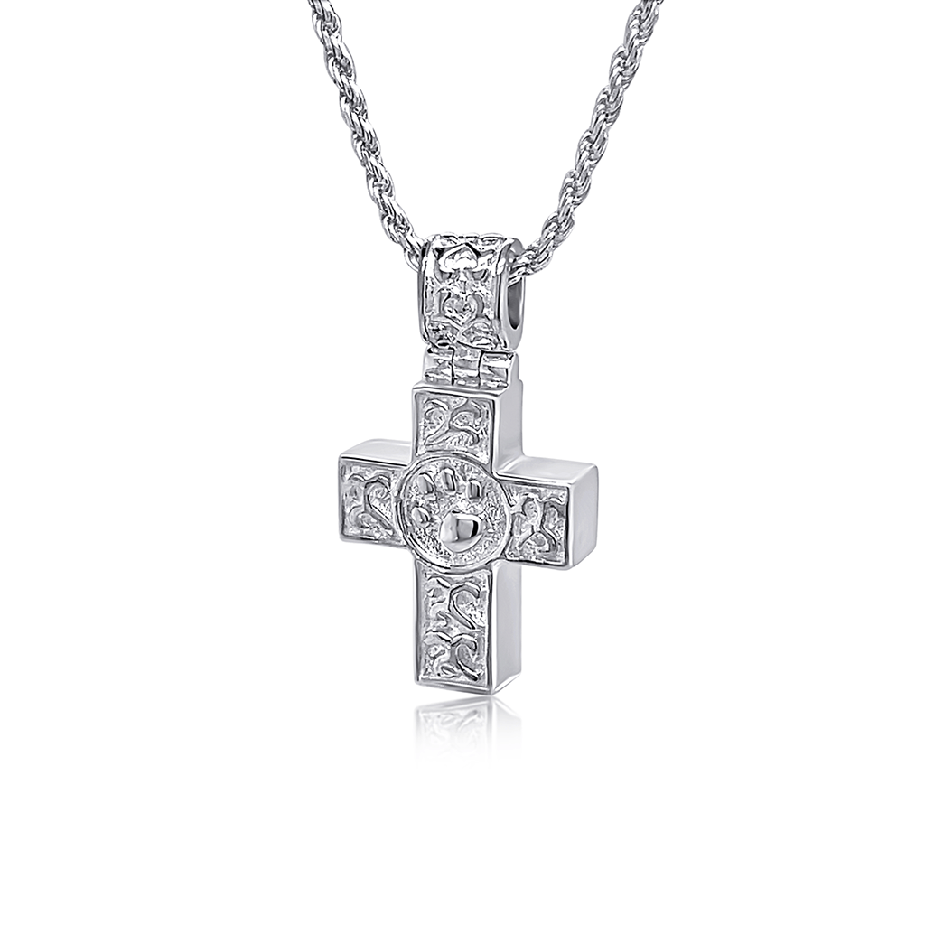 Silver cross pendant australia discount