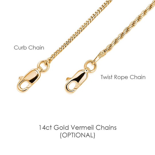 Tears of Love Cremation Jewellery (Gold Vermeil)