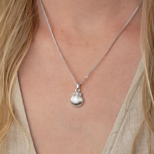 Shell Ashes Pendant (Sterling Silver)