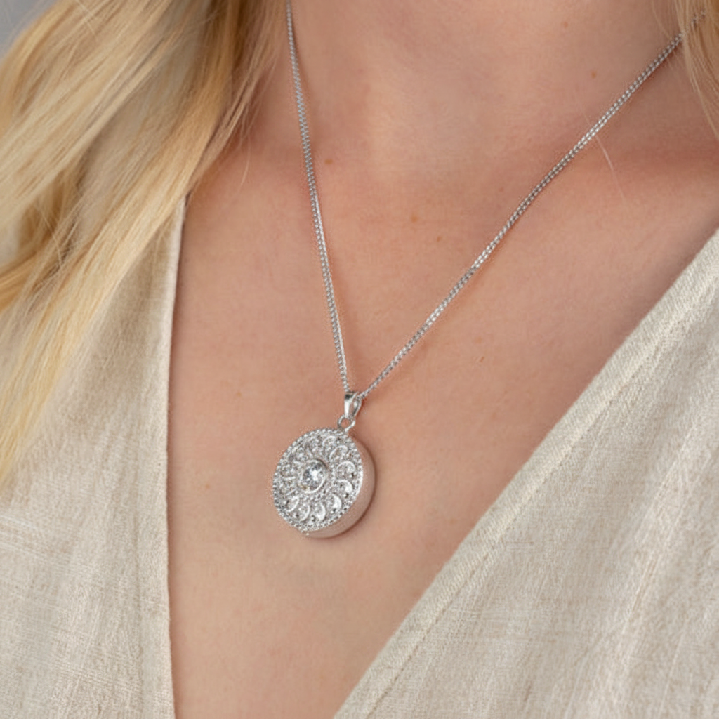Radiance Memorial Pendant (Sterling Silver)