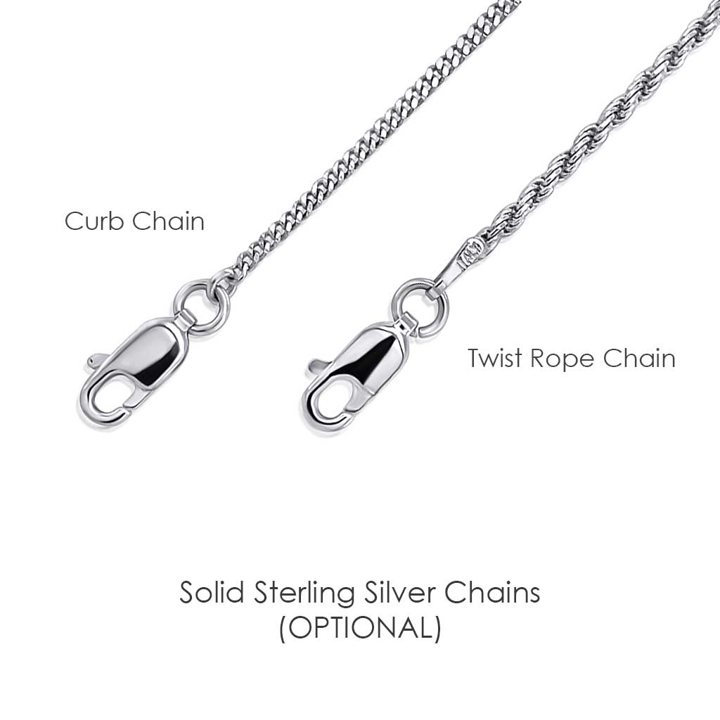 Tears of Love Cremation Jewellery (Sterling Silver)