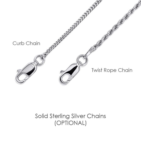 Tears of Love Cremation Jewellery (Sterling Silver)