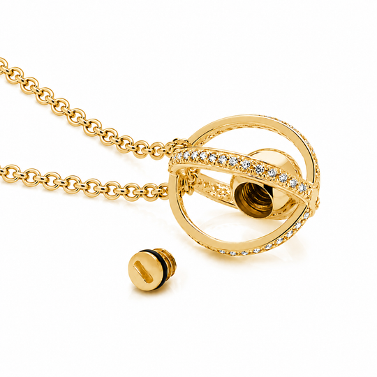 Circles of Love Memorial Pendant (9ct Gold)