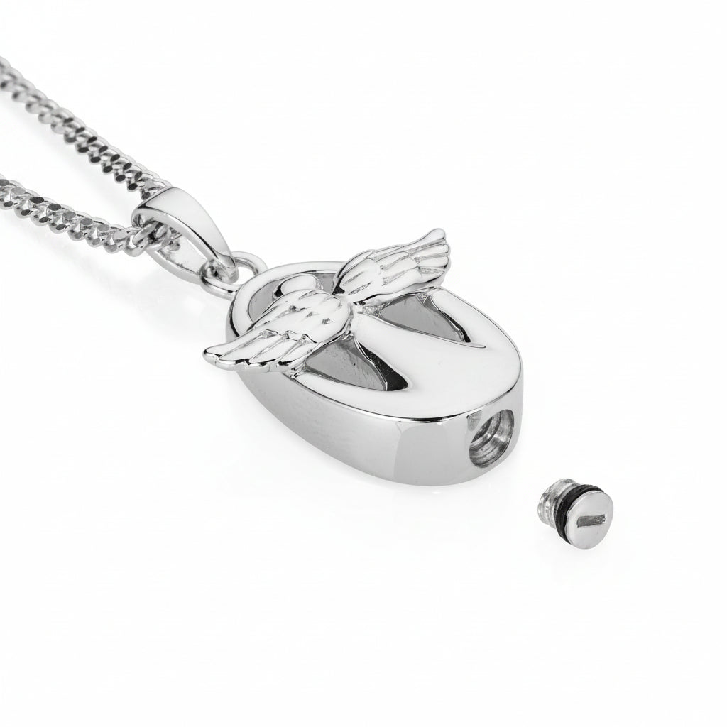 Angel Keepsake Pendant (Sterling Silver)