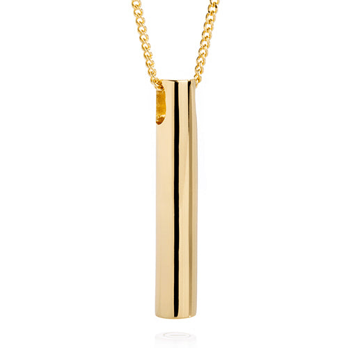 Slide Cylinder Cremation Jewellery 9ct Gold