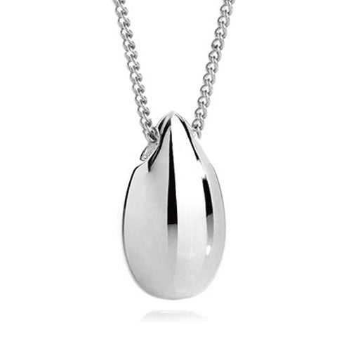 Teardrop Memorial Jewellery 9ct White Gold