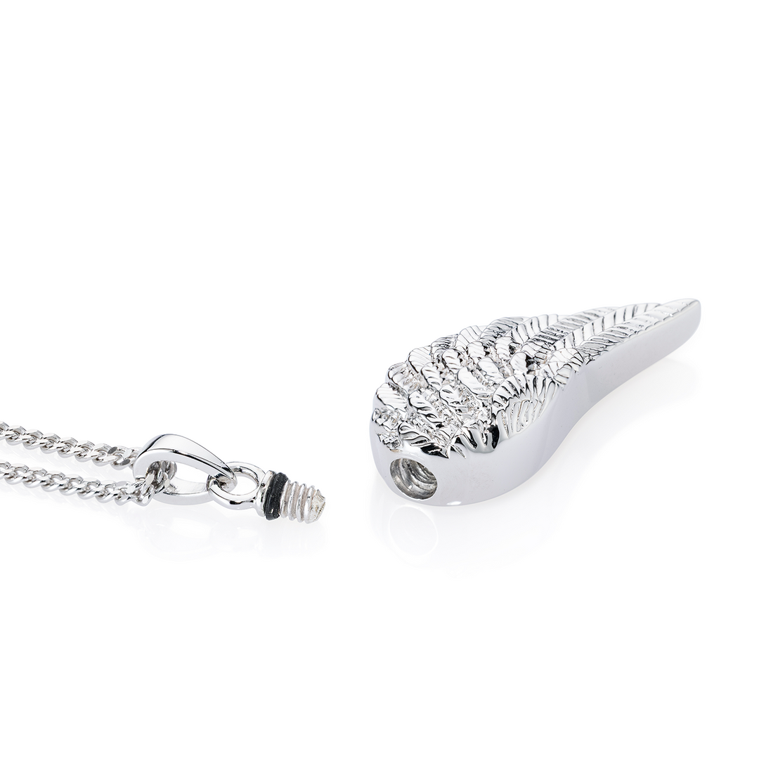 Angel Wing Keepsake Pendant (Sterling Silver)