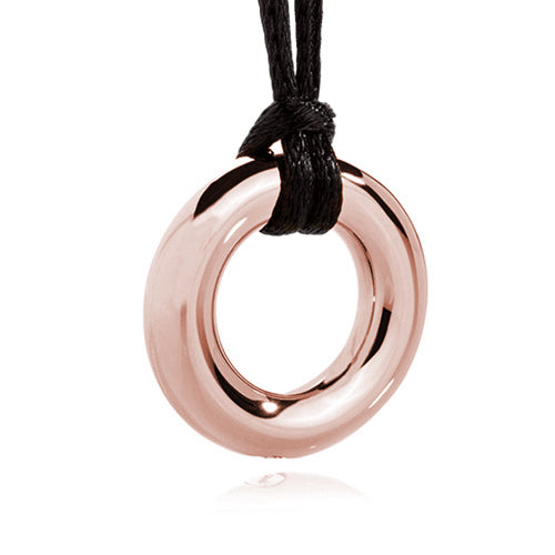 Eternity Cremation Necklace (Rose Gold Vermeil)