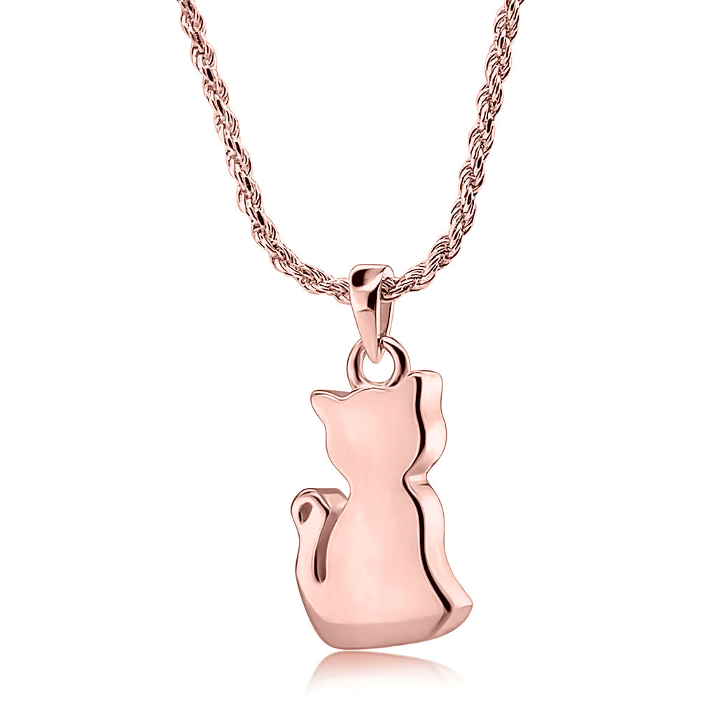 My Lap Cat Ashes Jewellery (Rose Gold Vermeil)