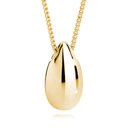 Ashlocks Teardrop Memorial Jewellery Gold Vermeil