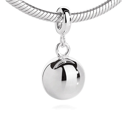 Perfect Love Hanging Ashes Charm Silver