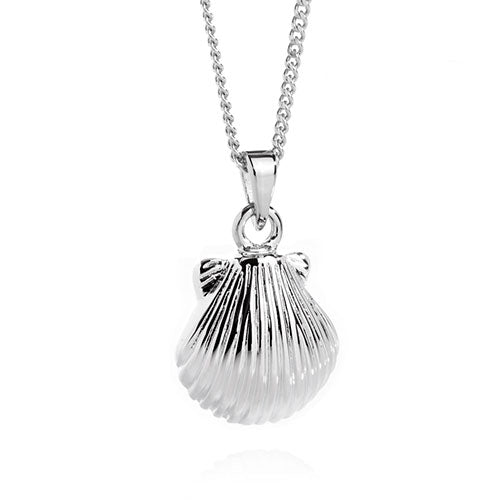 Ashlocks Shell Ashes Pendant Silver