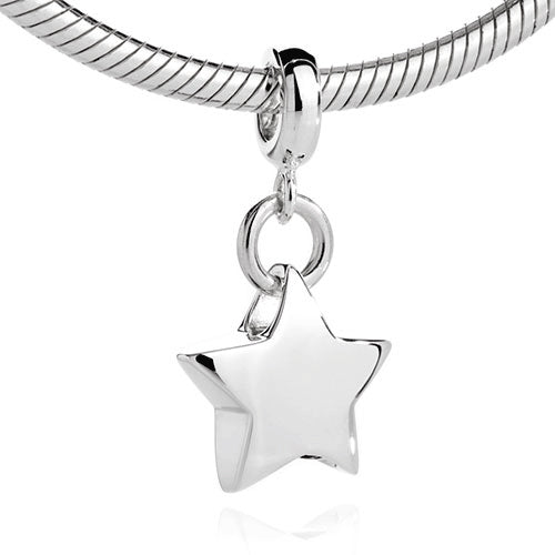 Star Hanging Charm for Ashes fits Pandora