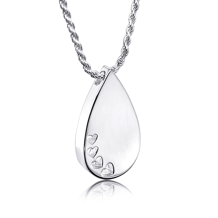 Tears of Love Cremation Jewellery (Sterling Silver) Keepsake